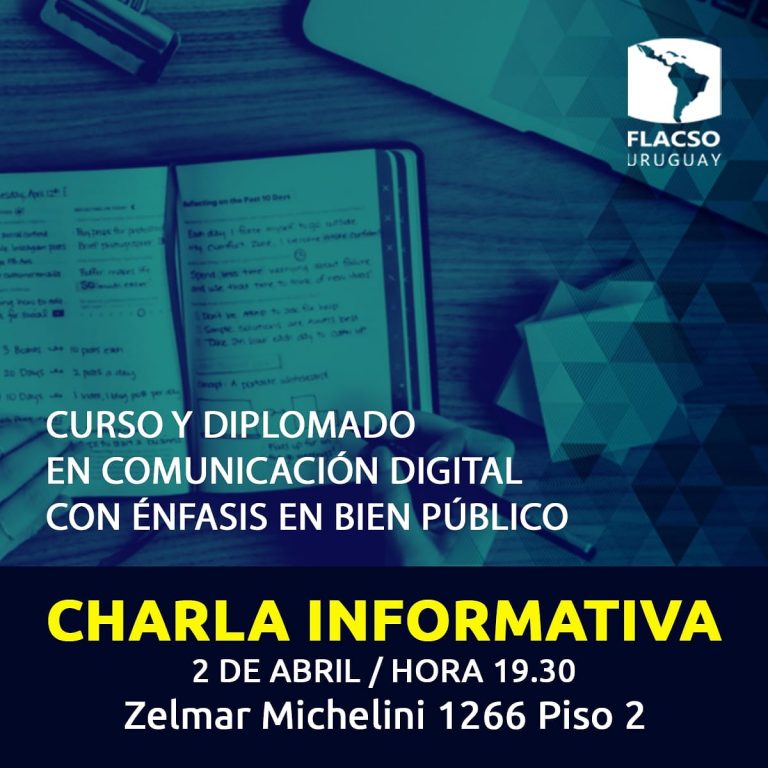 Charla Informativa – Curso y Diplomado Superior en Comunicación Digital