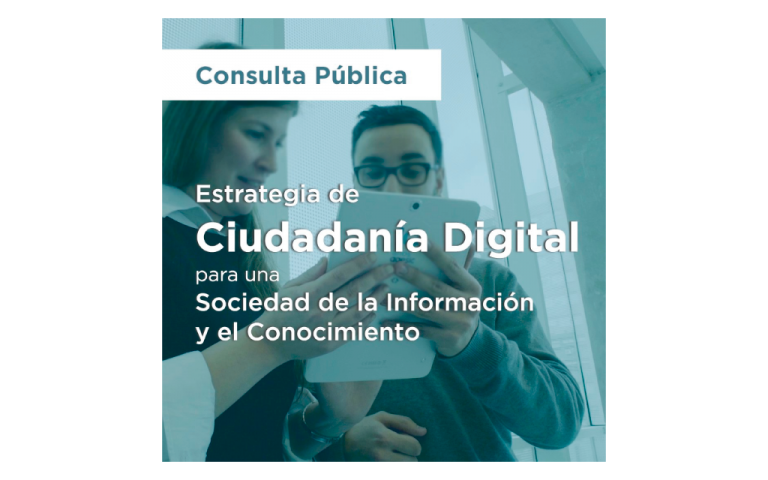 “Estrategia de Ciudadanía Digital para una Sociedad de la Información y el Conocimiento”