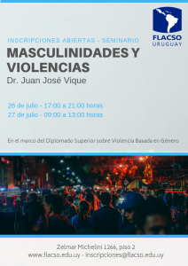 Seminario Masculinidades y Violencias 1 Imagen Juan José Vique 24.6.2019