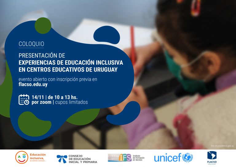 COLOQUIO | Experiencias de educación inclusiva en centros educativos de Uruguay