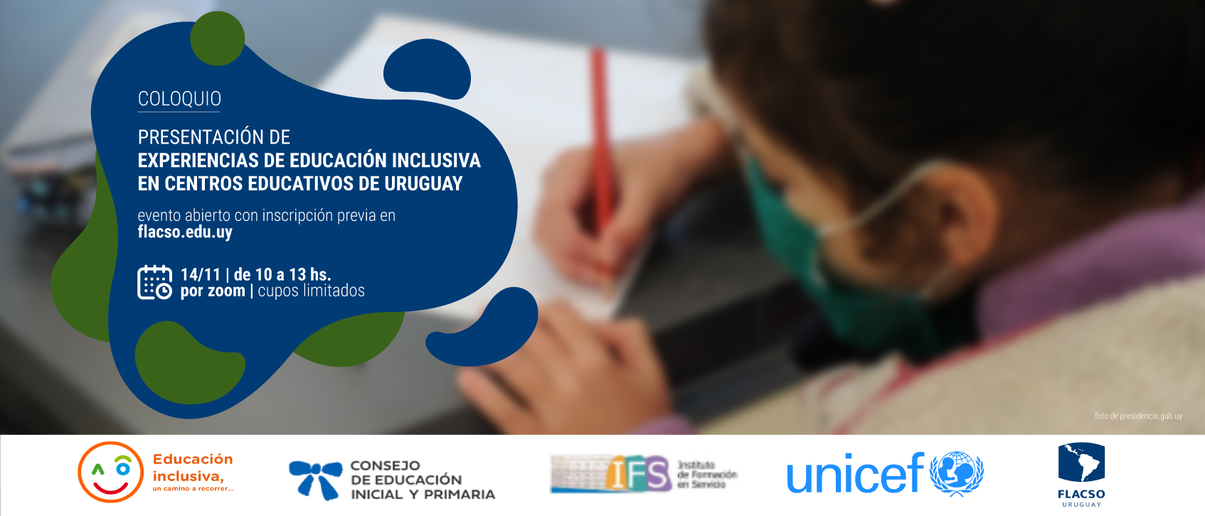 COLOQUIO | Experiencias de educación inclusiva en centros educativos de Uruguay 3 Imagen coloquio webimginterna