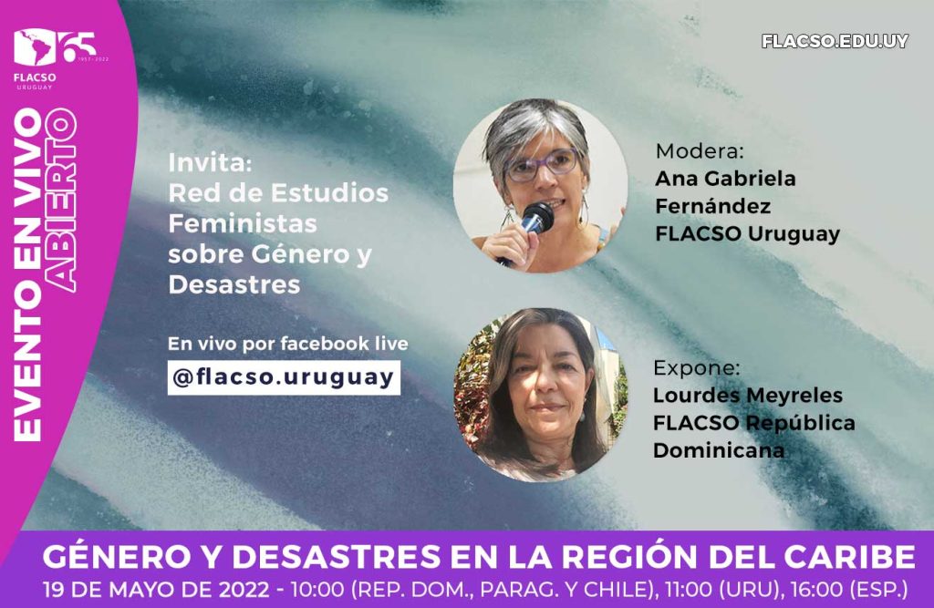 Evento abierto en vivo: Género y desastres en la región del Caribe 3 Imagen evento en vivo 2