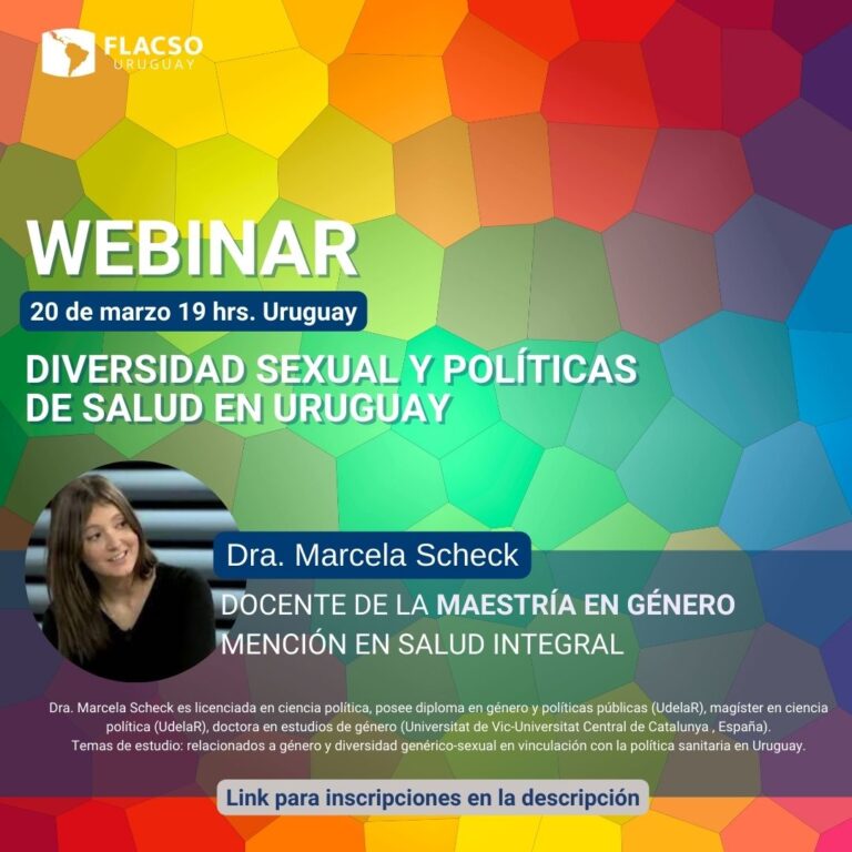 Webinar: Diversidad sexual y políticas de salud en Uruguay