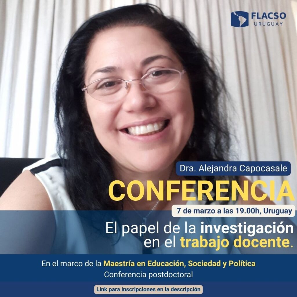 El Papel de la Investigación en el Trabajo Docente. Conferencia Posdoctoral 1 Imagen instantes 24