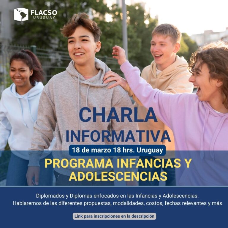 Charla informativa posgrados Infancias y Adolescencias