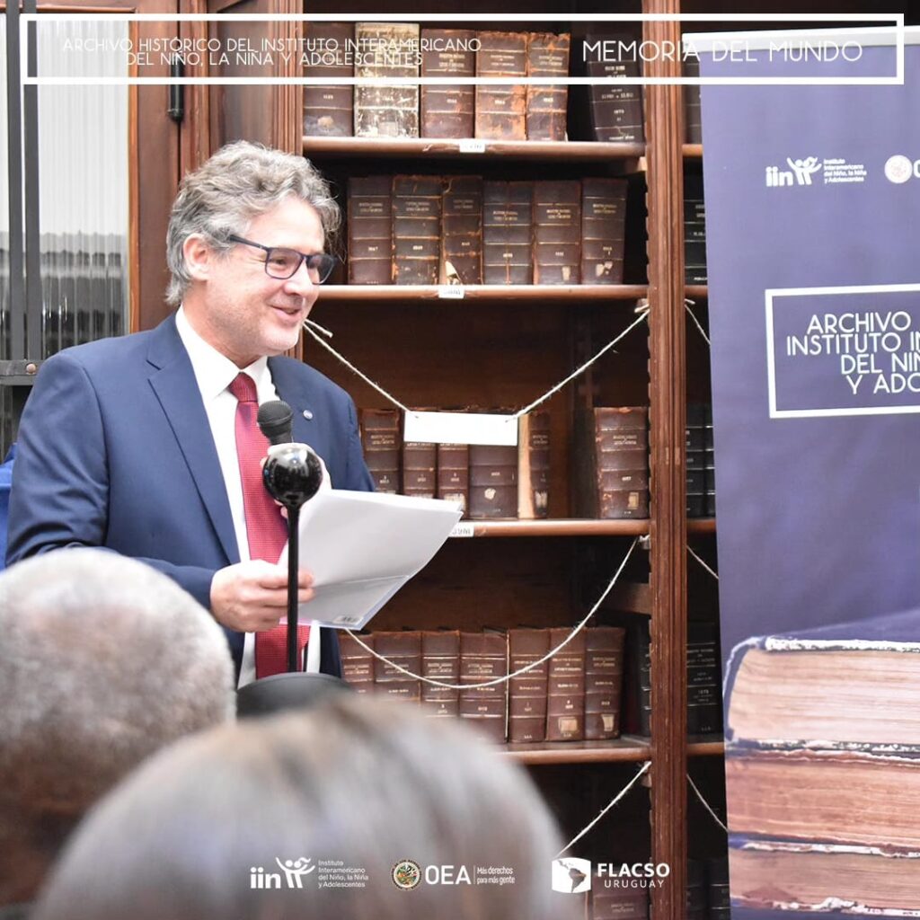 Ingreso del Archivo Histórico del Instituto Interamericano del Niño, la Niña y Adolescentes al Programa Memoria del Mundo de Unesco 4 Imagen Ingreso del Archivo Historico del Instituto Interamericano 1