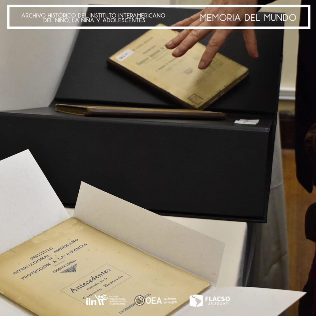 Ingreso del Archivo Histórico del Instituto Interamericano del Niño, la Niña y Adolescentes al Programa Memoria del Mundo de Unesco 5 Imagen Ingreso del Archivo Historico del Instituto Interamericano 3