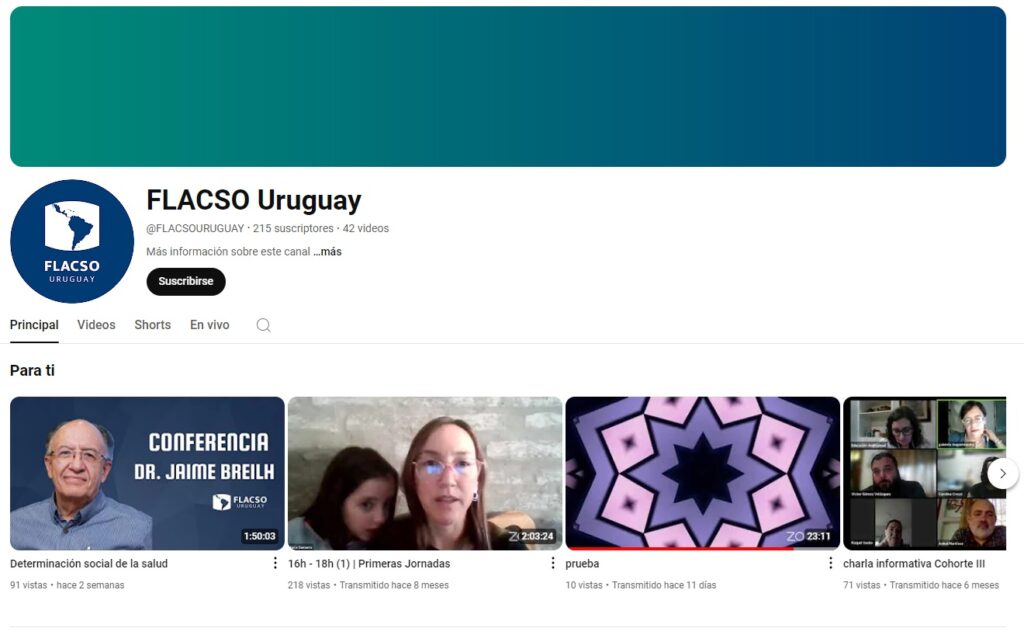 Transmisión en Vivo del Ingreso del Archivo Histórico del Instituto Interamericano del Niño, la Niña y Adolescentes al Programa Memoria del Mundo de Unesco 2 Imagen canal youtube flacso