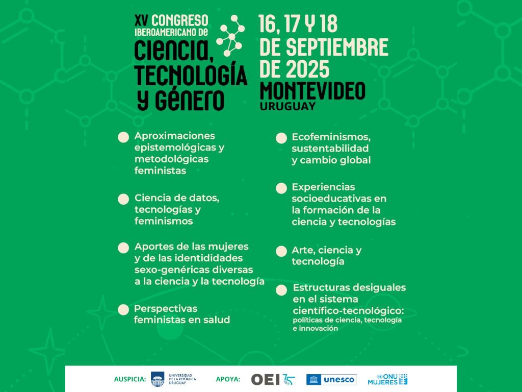 Principal 5 Xv Congreso Iberoamericano de Ciencia, Tecnología y Género