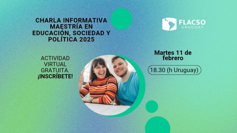 Charla informativa Maestría en Educación, Sociedad y Política 2025