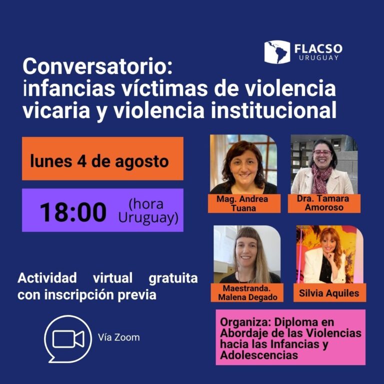 Conversatorio Infancias Víctimas de Violencia Vicaría y Violencia Institucional