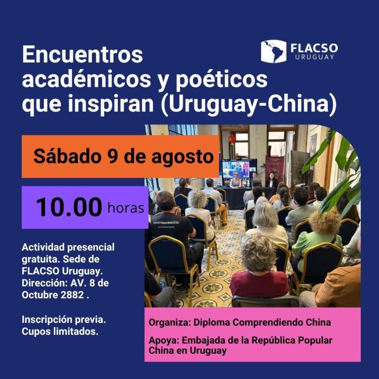 Encuentros académicos y poéticos que inspiran (Uruguay-China)