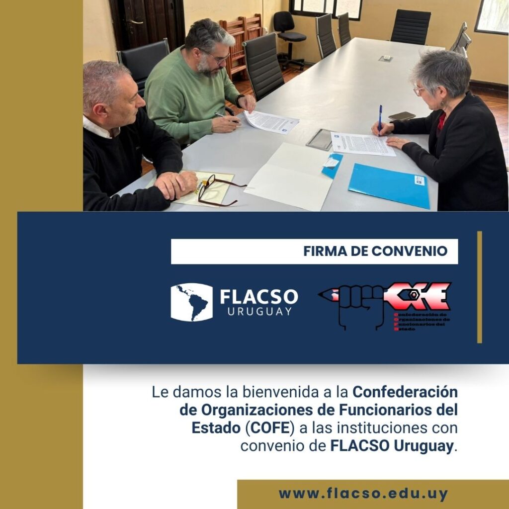Principal 16 Firma de convenio entre FLACSO Uruguay y COFE