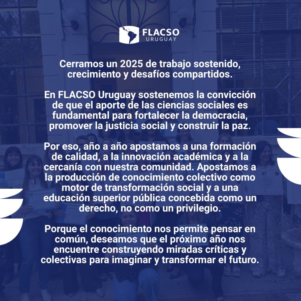 Cerramos un 2025 de trabajo sostenido, crecimiento y desafíos compartidos.