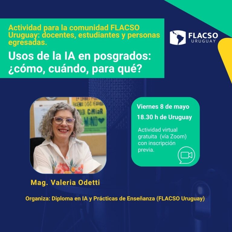 Webinar | Usos de la IA en posgrados: ¿cómo, cuándo, para qué?