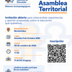 Imagen Asamblea territoral FLACSO Congreso Nac